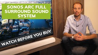 Sonos Arc Surround Sound System In Depth Watch Before You Buy [upl. by Stubbs]