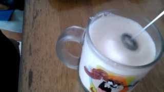 Aerolatte Review Frothing Cold Milk In Under 1 Minute [upl. by Ambler6]