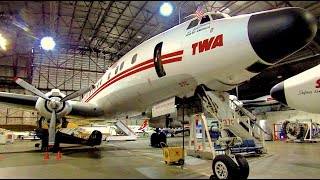 TWA Lockheed L1049G Super Constellation Tour [upl. by Aligna]