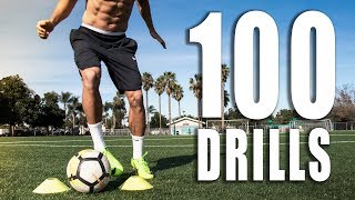 100 Individual Soccer Training Drills [upl. by Aniaj912]