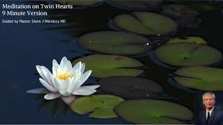 Meditation on Twin Hearts  9 Minute Version guided by Master Glenn [upl. by Ayerdna]