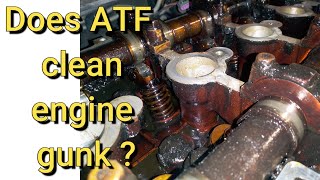 ATF to clean engine sludge [upl. by Ecnerrot]