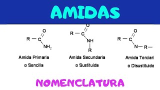 AMIDAS  Nomenclatura de Amidas Sustituídas y NSustituídas [upl. by Rossi]