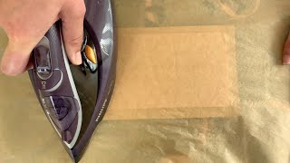 How to use fusible interfacing with vinyl [upl. by Zeba]