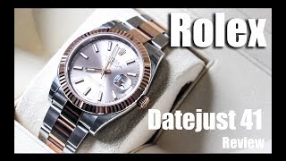 Rolex Datejust 41 Review [upl. by Lletnom]