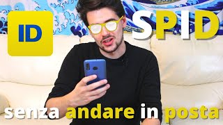 Come fare lo SPID di POSTE ITALIANE senza andare in posta  Tutorial [upl. by Pauiie614]