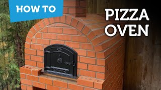 How to build a brick pizza oven [upl. by Esnohpla]