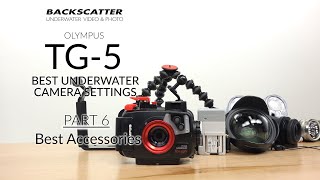 Part 6 Best Accessories  Olympus TG5 Best Camera Settings for Underwater Photography [upl. by Groeg377]